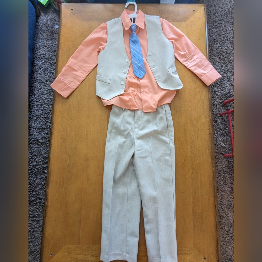 Boys 4 piece suit